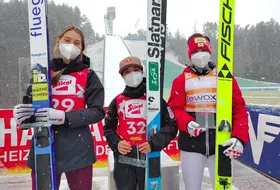 22.01.2022 - Podium PK Pań w Innsbrucku