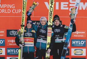 17.03.2024 - Podium Raw Air w Vikersund