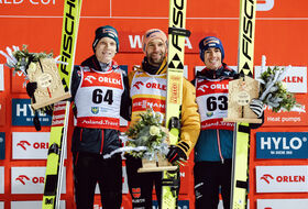 08.12.2024 - Podium PŚ w Wiśle