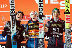 01.02.2025 - Podium PŚ w Willingen