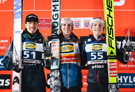 02.02.2025 - Podium PŚ w Willingen