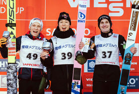 15.02.2025 - Podium PŚ w Sapporo