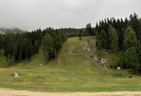 Teren skoczni w Sankt Moritz